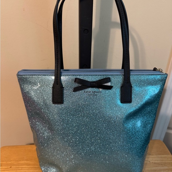 Kate Spade Blue Glitter Tote Bag
(NOT FOR SALE) - Picture 1 of 10